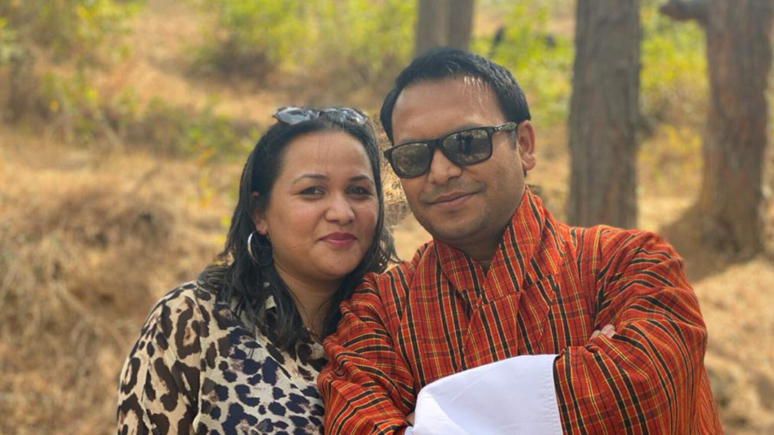 Bikee and Trishna — founders of Ideal Travel Creations, Thimphu