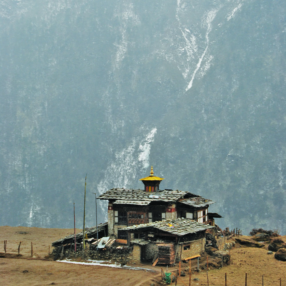 Laya, the highland village north of Gasa