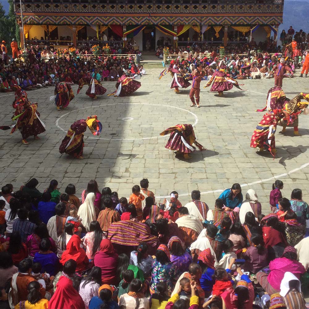 Festival day in Pemagatshel