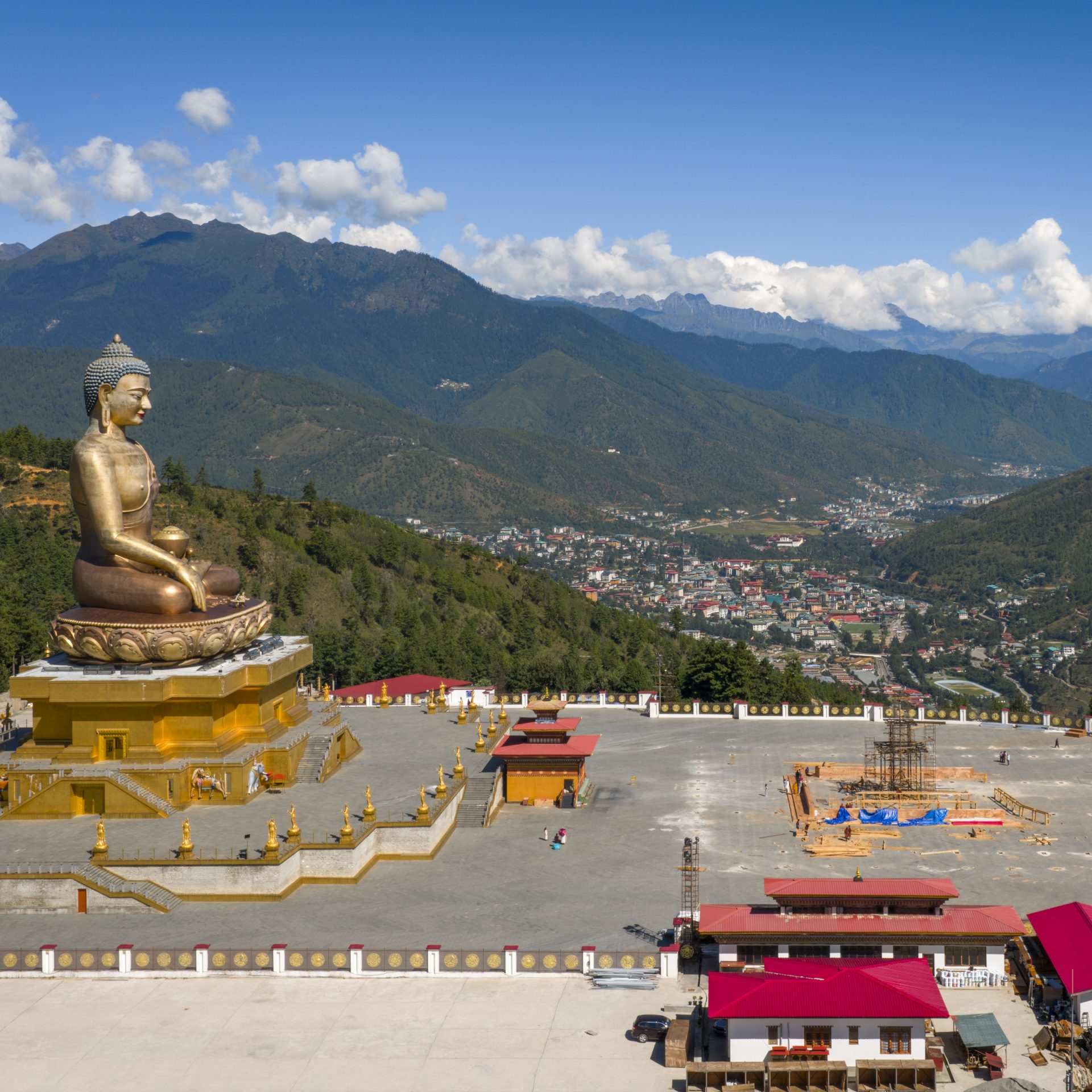 Buddha Dordenma above Thimphu city