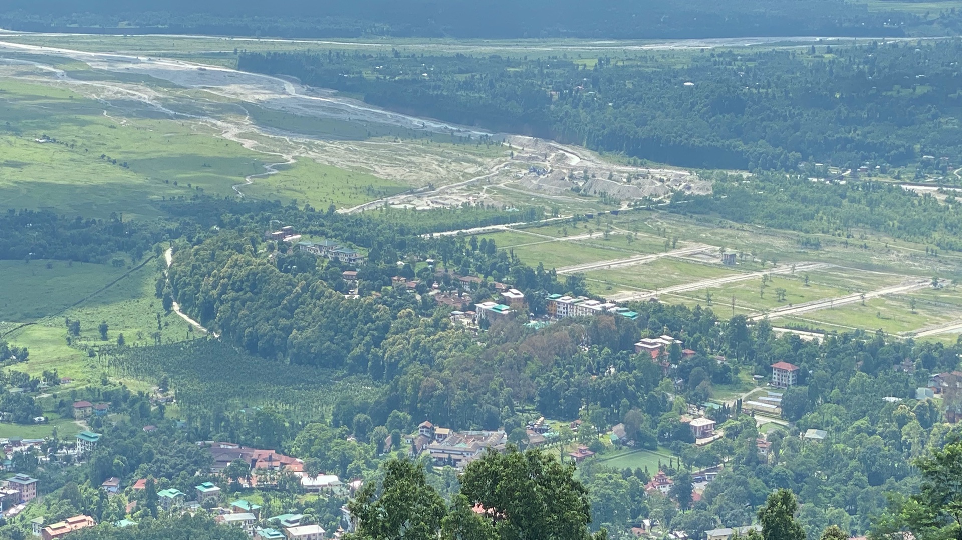 Samtse district, on Bhutan's southern border