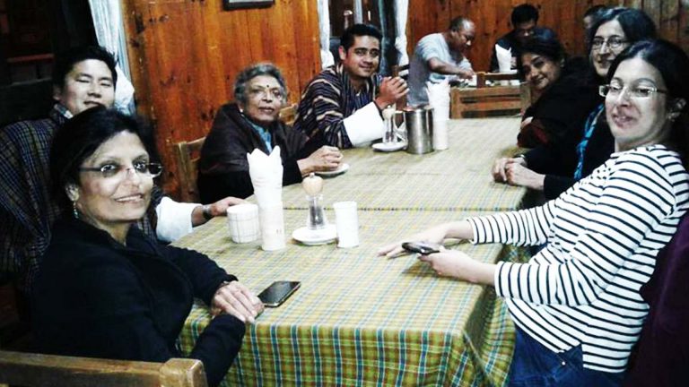 Deepika and Friends in Bhutan