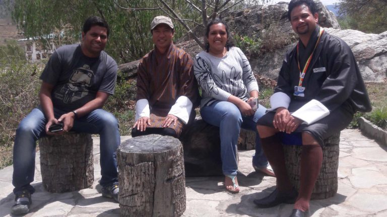 Dinesh & Neha in Bhutan