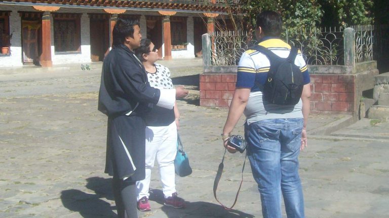 Mr. & Mrs Kochar in Bhutan