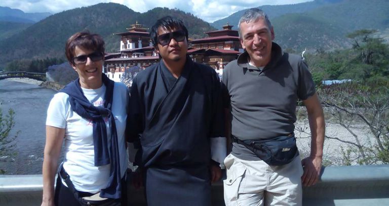 Saracino & Elvira in Bhutan