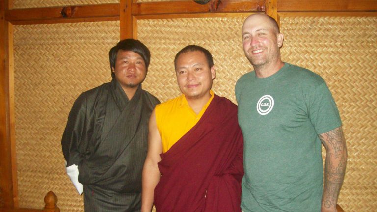 Mr. Searle in Bhutan