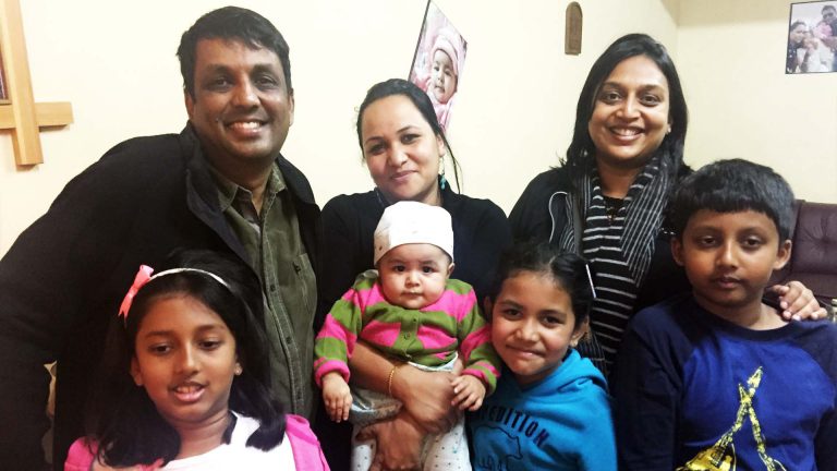 Vivek Padegal and Family in Bhutan