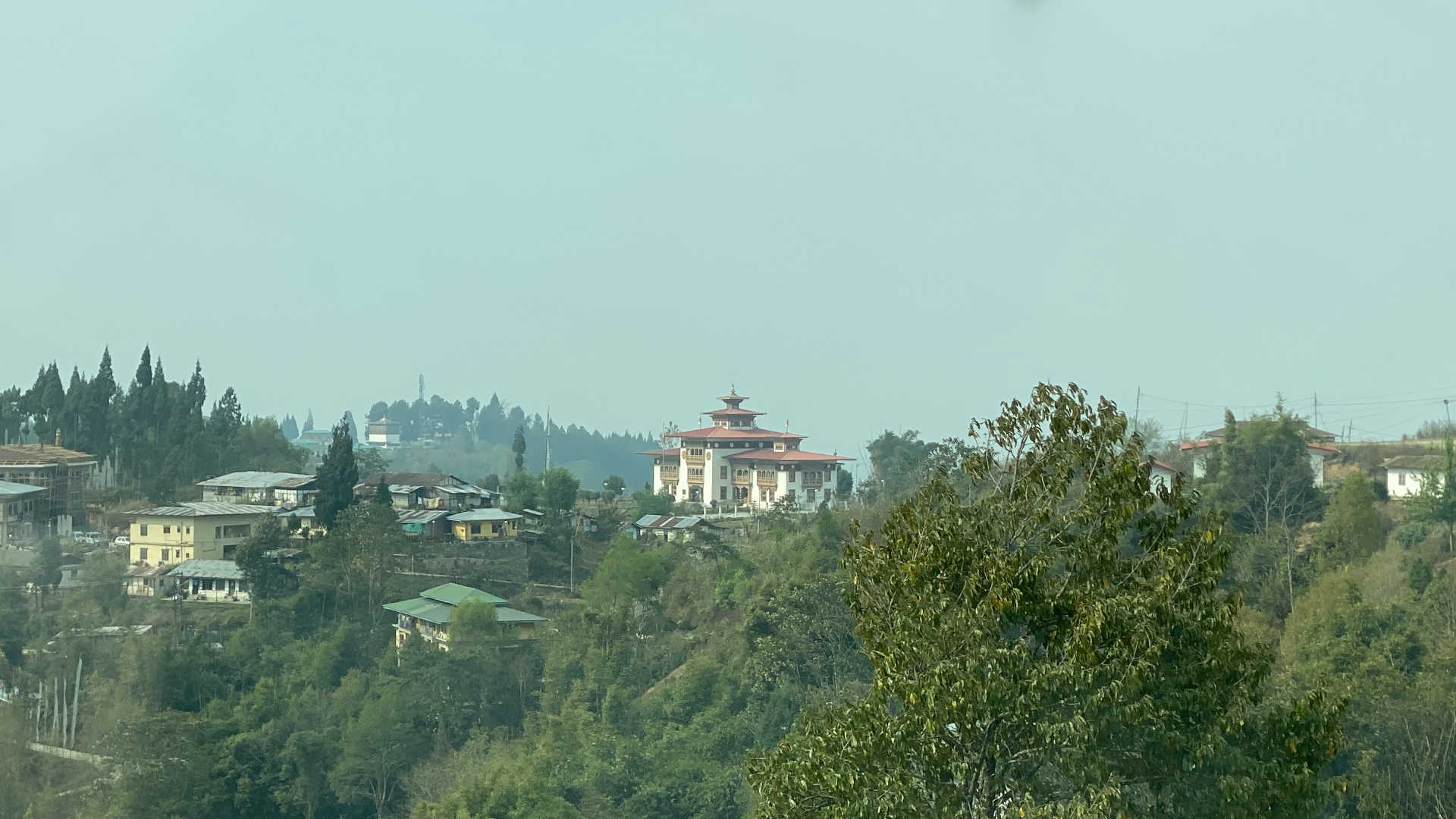 The Tsirang valley in south-central Bhutan