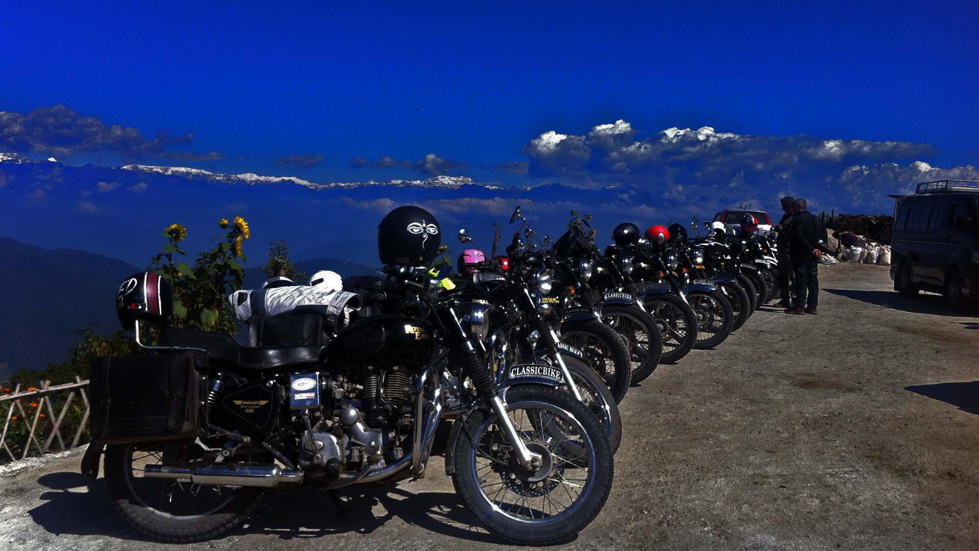 Motor Biking in Bhutan