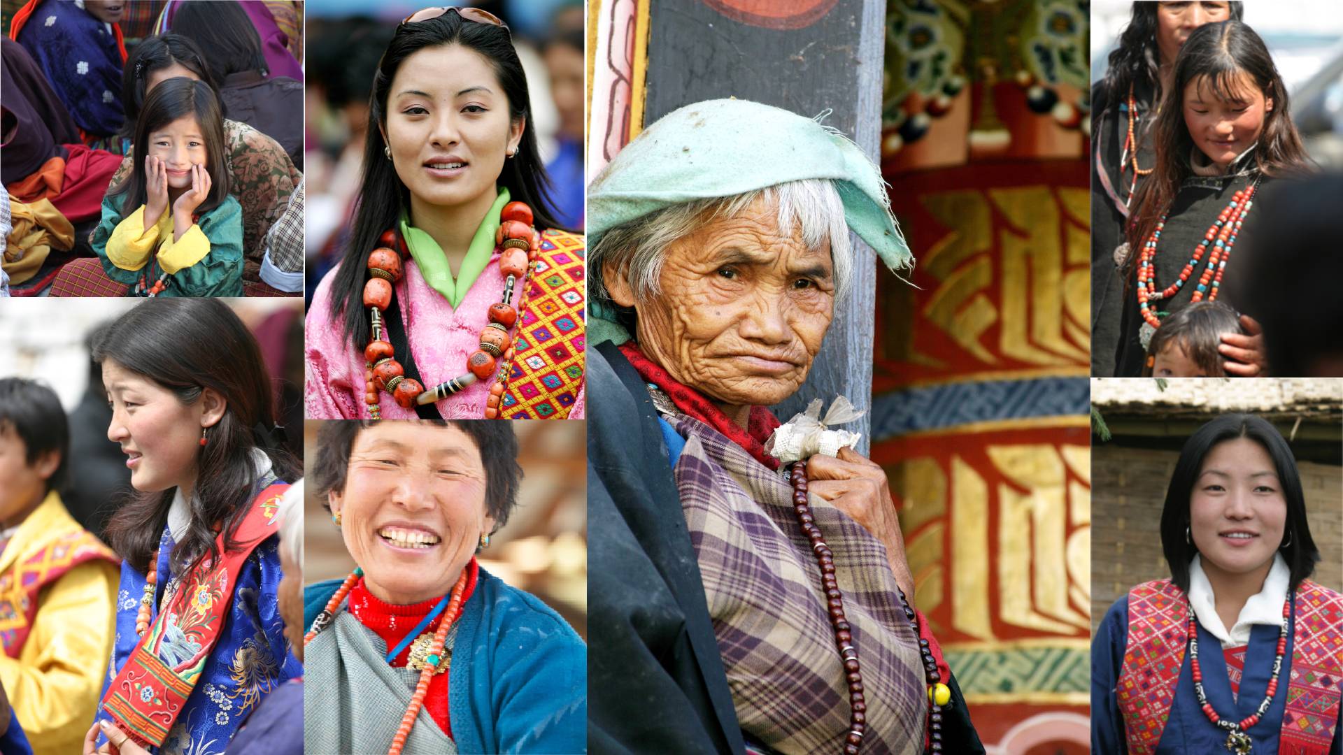 Portraits of Bhutanese women